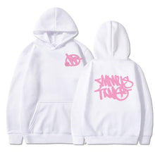 Load image into Gallery viewer, Minus Two Basic White Pink Edition Hoodie - Whites